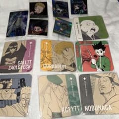 か*ろ様 HUNTER×HUNTER アートコースター イタジャガ シール レアのサムネイル