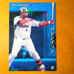 シーズン本塁打数日本記録　60本 カルビー 2014 スターカード バレンティンのサムネイル