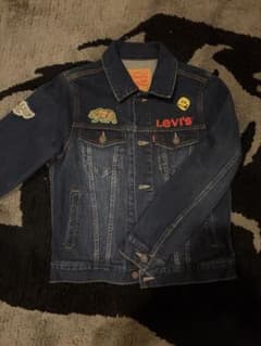 Levi's ダークブルー デニムジャケット Mのサムネイル