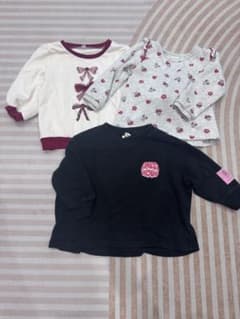 ベビー服 トップス 3点セット まとめ売り　90 長袖