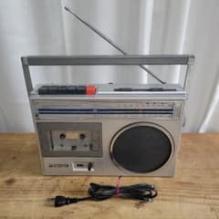 稼働品】TOSHIBA カセットレコーダー RT-F400 昭和レトロ - メルカリ