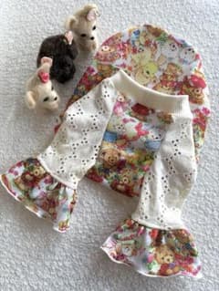 犬服 ラグラン(M) ꒡̈⃝Lily꒡̈⃝ハンドメイド - メルカリ
