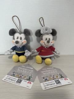 【新品未使用】Disney ミッキー＆フレンズ 雪降るマーケット ミッキーミニー