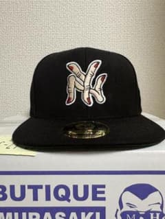 ぶてぃっく紫歯茎 肉糞野球連盟 ベースボールキャップのサムネイル