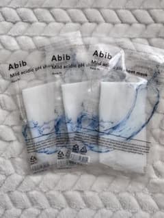 Abib 弱酸性シートマスクパック　アクアフィット　3枚入りのサムネイル