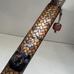 江戸時代 在銘網代煙管筒 43g 東Y8-0203② - メルカリ