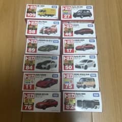 値下げ‼️トミカ 12台セット まとめ売り - メルカリ