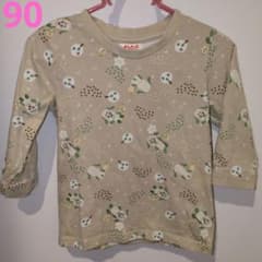 いないいないばあっ！ ワンワン 長袖Tシャツ 90cmのサムネイル