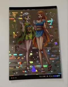 ワンピース おナミ キャロットSR ウエハースカード - メルカリ