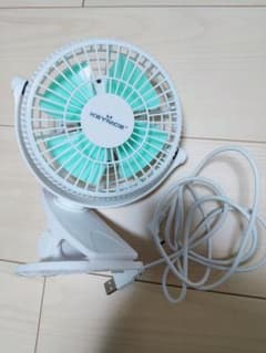 クリップ型扇風機のサムネイル