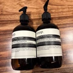 イソップ　ゼラニウムボディクレンザー2本 空ボトル］Aesop ゼラニウム ボディクレンザー 2本セット 500ml - メルカリ