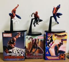 MARVEL Luminasta スパイダーマン フィギュア 3体セット - メルカリ