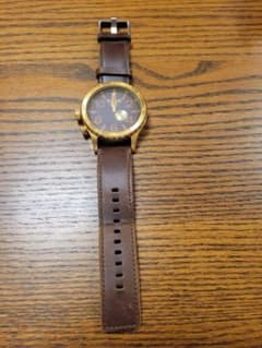 NIXON アナログ腕時計 ゴールド/ブラウンのサムネイル