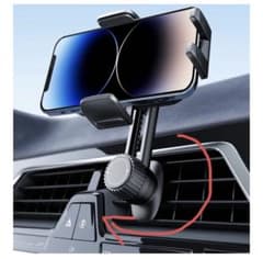新品未使用⭐︎車用スマホホルダー★360°全方位自由調整可能！伸縮スライド！のサムネイル