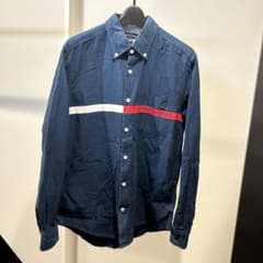 TOMMY HILFIGER ネイビー長袖シャツのサムネイル