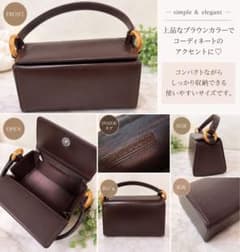 Y’s bis de objets ハンドバッグ ブラウン ミニバッグのサムネイル