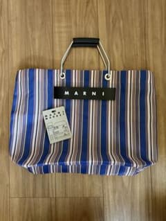 MARNI MARKET ストライプ　トートバッグのサムネイル