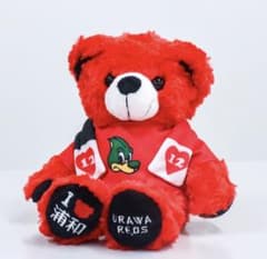 新品】浦和レッズ✨ぬいぐるみ 赤ベアご当地ベアくま - メルカリ