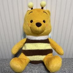 【BIG】　くまのプーさん赤いほっぺスーパーラージぬいぐるみみつばちVer.