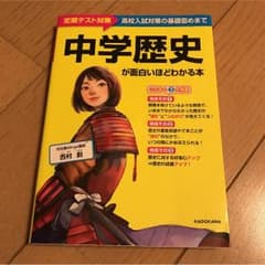 中学歴史が面白いほどわかる本のサムネイル