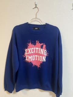 AZUL by MOUSSY ネイビー スウェット Mのサムネイル