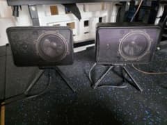 KENWOOD スピーカーCM-7 2台セット スタンド付き - メルカリ