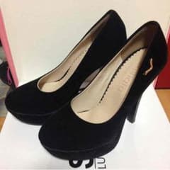 ブラックヒール♡23.5のサムネイル