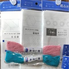 オリムパス 刺し子 花ふきんのサムネイル
