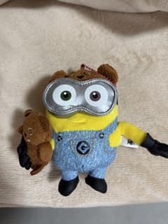 미니언 봉제인형 팀 첨부 약 15 cm USJ 유니버