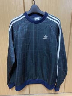 adidas Originals チェック柄 スウェット トレーナー - メルカリ