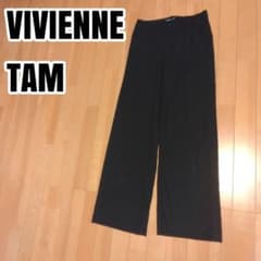 VIVIENNE TAM ヴィヴィアンタム　パンツ VIVIENNE TAM ヴィヴィアンタム ワイドパンツ サイズ2 - メルカリ
