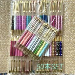 ハーバリウムボールペン50本セット＋花クリップのサムネイル