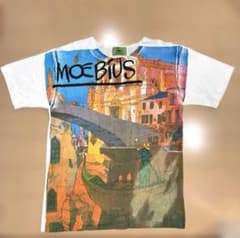 超希少 ヴィンテージ 80s MOEBIUS アートプリント Tシャツ 日本製 