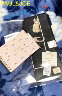 ポール＆ジョー★スカーフ+リングノート❶✨のサムネイル