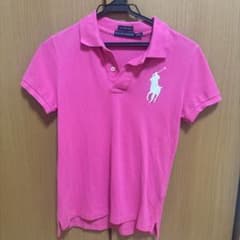 RALPH LAUREN ポロシャツ ピンク Mサイズのサムネイル