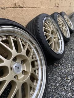 SSRプロフェッサーMS1 18インチ8.5j＋43 225/40 4本通しのサムネイル