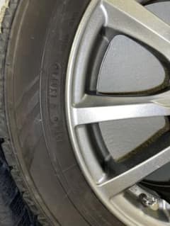 ホンダ フィット アルミホイール　スタッドレス付  4本 ホイールセットのサムネイル