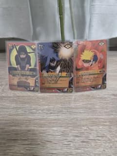 NARUTO カードゲーム うちはイタチ うちはサスケ うずまきナルト