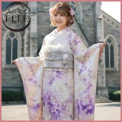 振袖フルセット(10点)・成人式・くすみ・高級手描き・大輪牡丹・胴裏