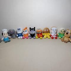 送料込 アンパンマン 人気キャラクターぬいぐるみ セガトイズ 10体