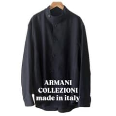 ARMANI COLLEZIONI スタンドカラーシャツ イタリア製のサムネイル