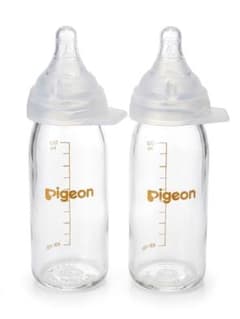 Pigeon 哺乳瓶 100ml 2本乳首3個セットのサムネイル