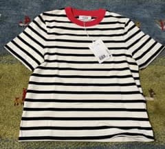 COS ボーダー 半袖 Tシャツ レッドネック XXSのサムネイル