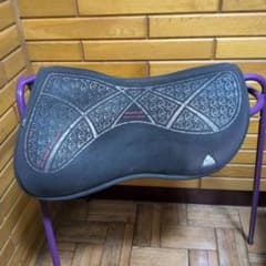 ACAVALLO シートパッド 黒のサムネイル