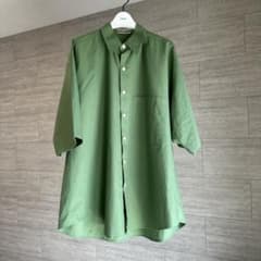 正規品】AURALEE 23SS 半袖シャツ グリーン サイズ3 - メルカリ
