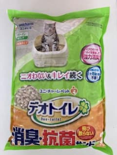 ユニ・チャーム デオトイレ 飛び散らない消臭・抗菌サンド 2Lのサムネイル