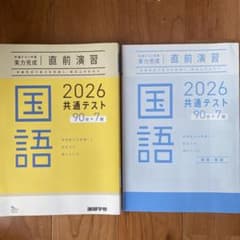 2026 共通テスト 実力完成 直前演習 国語のサムネイル
