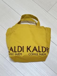 カルディ ミニトートバッグ マスタード