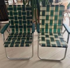 ローンチェア クラシック 2脚セットLAWN CHAIR CLASSIC - メルカリ