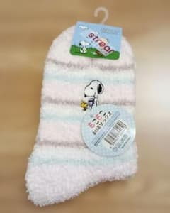 SNOOPY もこもこ刺繍ソックスのサムネイル